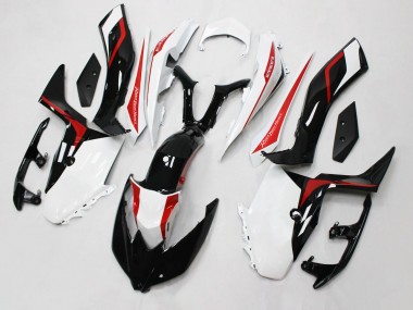 Cheap 2017-2021 Yamaha XMAX300 Motorcycle Fairings - White Red Glossy Black