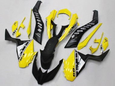 Cheap 2017-2021 Yamaha XMAX300 Motorcycle Fairings - Yellow White Black