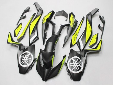 Cheap 2017-2021 Yamaha XMAX300 Motorcycle Fairings - Black Yellow White