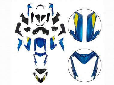 Cheap 2015-2020 Suzuki GSX-S 1000 Motorcycle Fairings - Black Blue
