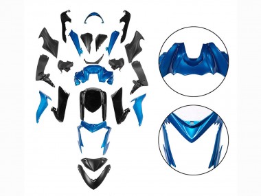Cheap 2015-2020 Suzuki GSX-S 1000 Motorcycle Fairings - Blue Black