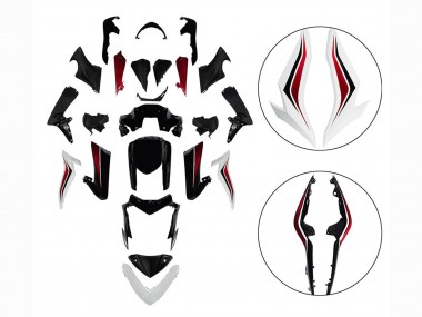 Cheap 2015-2020 Suzuki GSX-S 1000 Motorcycle Fairings - Black Red White