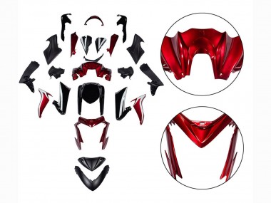 Cheap 2015-2020 Suzuki GSX-S 1000 Motorcycle Fairings - Black and Red