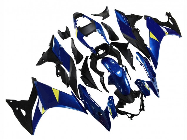 2017-2020 Suzuki GSX250R Motorcycle Fairings - Blue Yellow Black