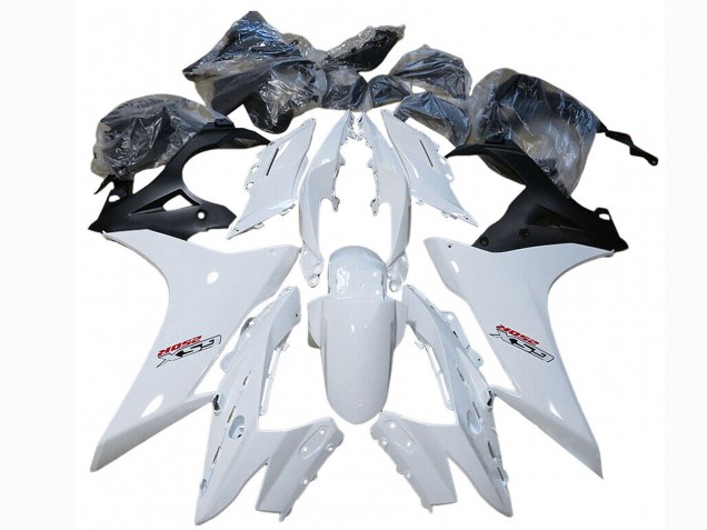 2017-2020 Suzuki GSX250R Motorcycle Fairings - White Black