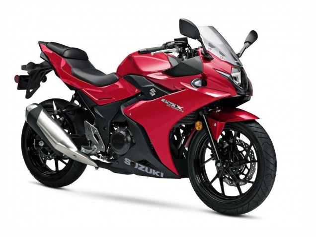 2017-2020 Suzuki GSX250R Motorcycle Fairings - Red Black