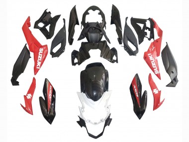 Cheap 2017-2022 Suzuki GSX-S 750 Motorcycle Fairings - Red White
