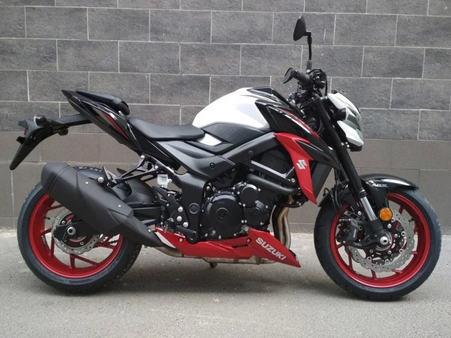 2017-2022 Suzuki GSX-S 750 Motorcycle Fairings - Red White