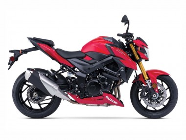 Cheap 2017-2022 Suzuki GSX-S 750 Motorcycle Fairings - Red Black