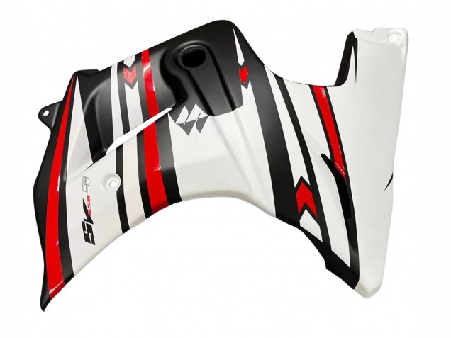 2003-2013 Suzuki SV650 Motorcycle Fairings - White Red Black