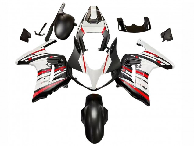 2003-2013 Suzuki SV650 Motorcycle Fairings - White Red Black