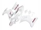 2003-2013 Suzuki SV650 Motorcycle Fairings - White with Dark Red Lines