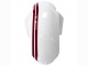 2003-2013 Suzuki SV650 Motorcycle Fairings - White with Dark Red Lines