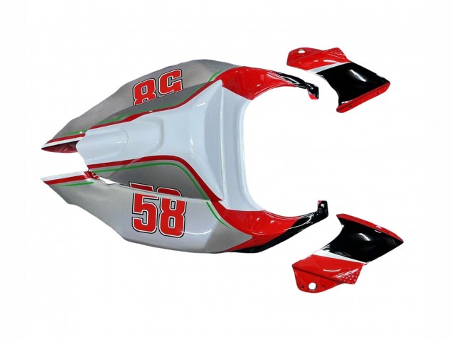 2003-2006 Aprilia RSV1000 Motorcycle Fairings - White Red Black Yellow 58