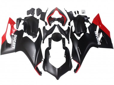 Cheap 2020-2024 Ducati Panigale V2 Motorcycle Fairings - Red Matte Black Corse