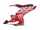 2020-2024 Ducati Panigale V2 Motorcycle Fairings - Red Glossy Black Monster Corse
