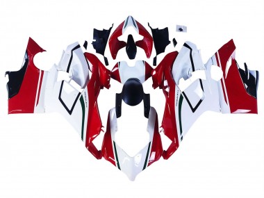 Cheap 2018-2019 Ducati Panigale V4 V4S Motorcycle Fairings - White Red Green Glossy Black