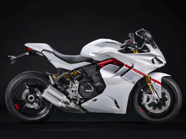 2021-2024 Ducati 2021-2024 Ducati Supersport 950/950S Motorcycle Fairings - White Silver Red