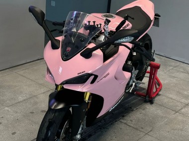 Cheap 2021-2024 Ducati 2021-2024 Ducati Supersport 950/950S Motorcycle Fairings - Pink Black