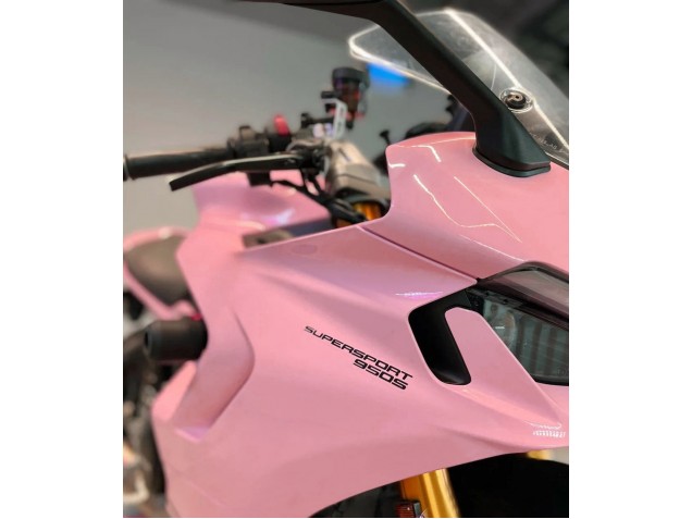 2021-2024 Ducati 2021-2024 Ducati Supersport 950/950S Motorcycle Fairings - Pink Black