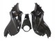 2005-2010 BMW K1200S Motorcycle Fairings - Glossy Black Matte Black Blue Lines