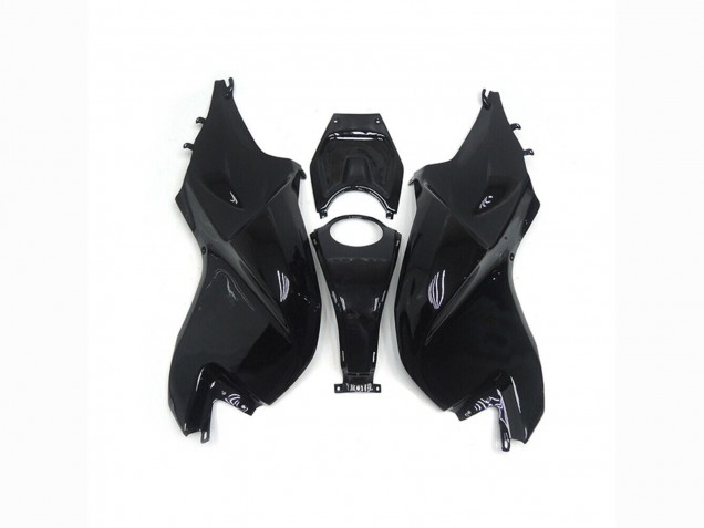 2005-2010 BMW K1200S Motorcycle Fairings - Glossy Black Matte Black