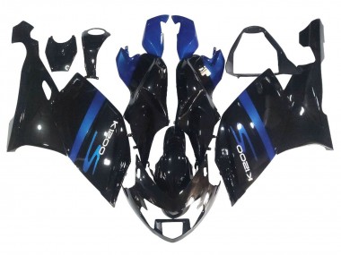 Cheap 2005-2010 BMW K1200S Motorcycle Fairings - Blue Glossy Black