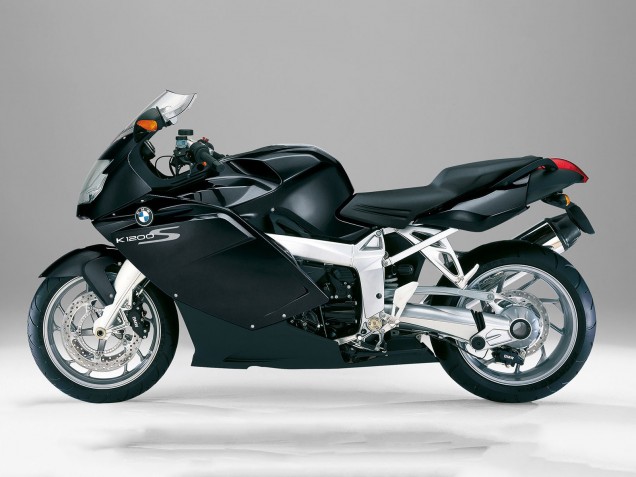 2005-2010 BMW K1200S Motorcycle Fairings - Matte Black