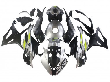 Cheap 2023-2024 BMW S1000RR Motorcycle Fairings - Silver Matte Black Lime Green