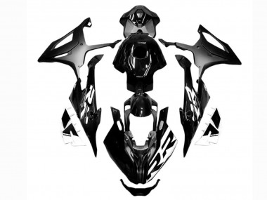 Cheap 2023-2024 BMW S1000RR Motorcycle Fairings - Glossy Black Matte Black White