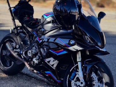 Cheap 2023-2024 BMW S1000RR Motorcycle Fairings - Black Blue Red