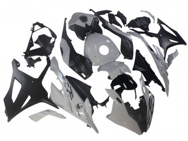 Cheap 2023-2024 BMW S1000RR Motorcycle Fairings - Nardo Grey Matte Black