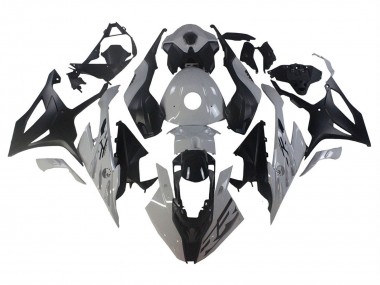 Cheap 2023-2024 BMW S1000RR Motorcycle Fairings - Nardo Grey Matte Black