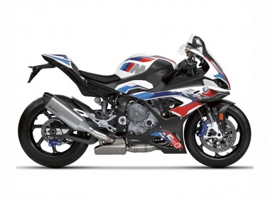 Cheap 2023-2024 BMW S1000RR Motorcycle Fairings - White Blue Red Matte Black