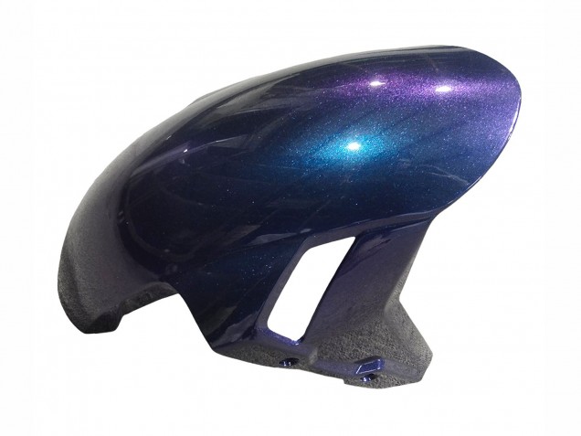 2019-2022 BMW S1000RR Motorcycle Fairings - Gradient Blue Purple Forged Carbon Fiber