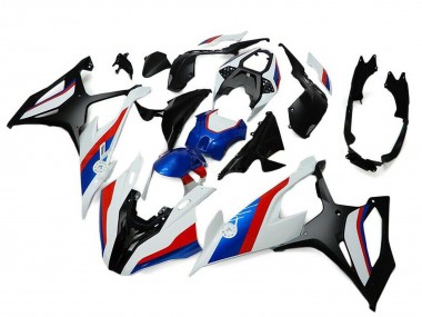 Cheap 2019-2022 BMW S1000RR Motorcycle Fairings - Black White Red Blue