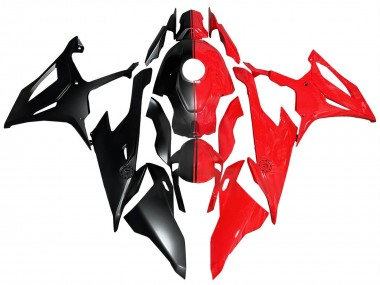 Cheap 2019-2022 BMW S1000RR Motorcycle Fairings - Red Matte Black