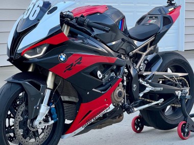 Cheap 2019-2022 BMW S1000RR Motorcycle Fairings - Black Red White