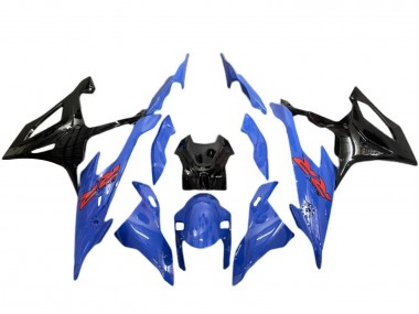 Cheap 2019-2022 BMW S1000RR Motorcycle Fairing - Blue Black