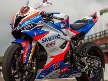 Cheap 2019-2022 BMW S1000RR Motorcycle Fairings - Blue Red White Smiths