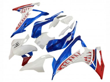 Cheap 2019-2022 BMW S1000RR Motorcycle Fairings - White Blue Red Shark