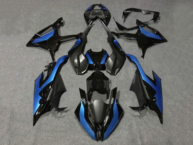 Cheap 2019-2022 BMW S1000RR Motorcycle Fairings - Black Blue