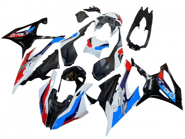 2019-2022 BMW S1000RR Motorcycle Fairings - Black Red Blue White
