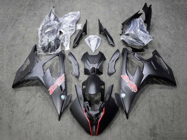 Cheap 2019-2022 BMW S1000RR Motorcycle Fairing - Black Red
