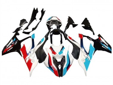 Cheap 2019-2022 BMW S1000RR Motorcycle Fairing - Black White Blue Red