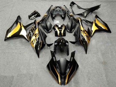 Cheap 2019-2022 BMW S1000RR Motorcycle Fairing - Black Gold
