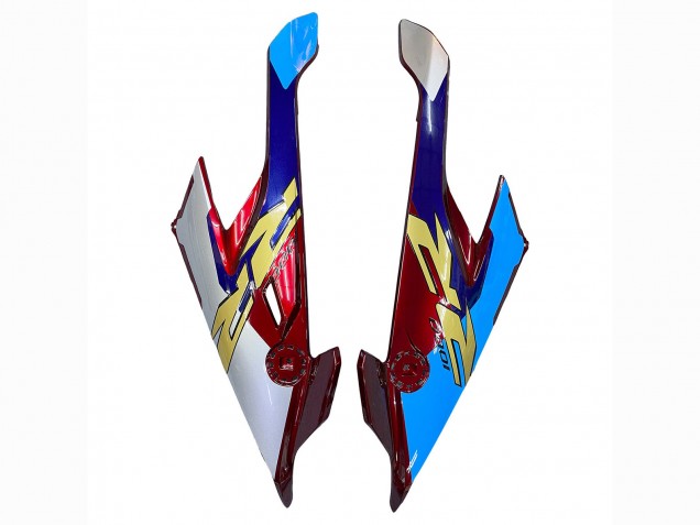 2019-2022 BMW S1000RR Motorcycle Fairing - White Blue Red Black