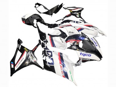 Cheap 2019-2022 BMW S1000RR Motorcycle Fairings - White Black Pink Oxford