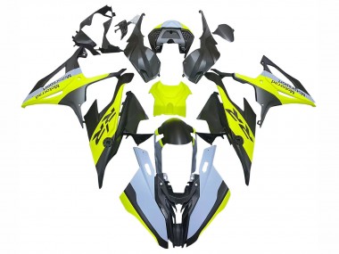 Cheap 2019-2022 BMW S1000RR Motorcycle Fairings - Black Yellow Grey