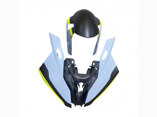 2019-2022 BMW S1000RR Motorcycle Fairings - Black Yellow Grey